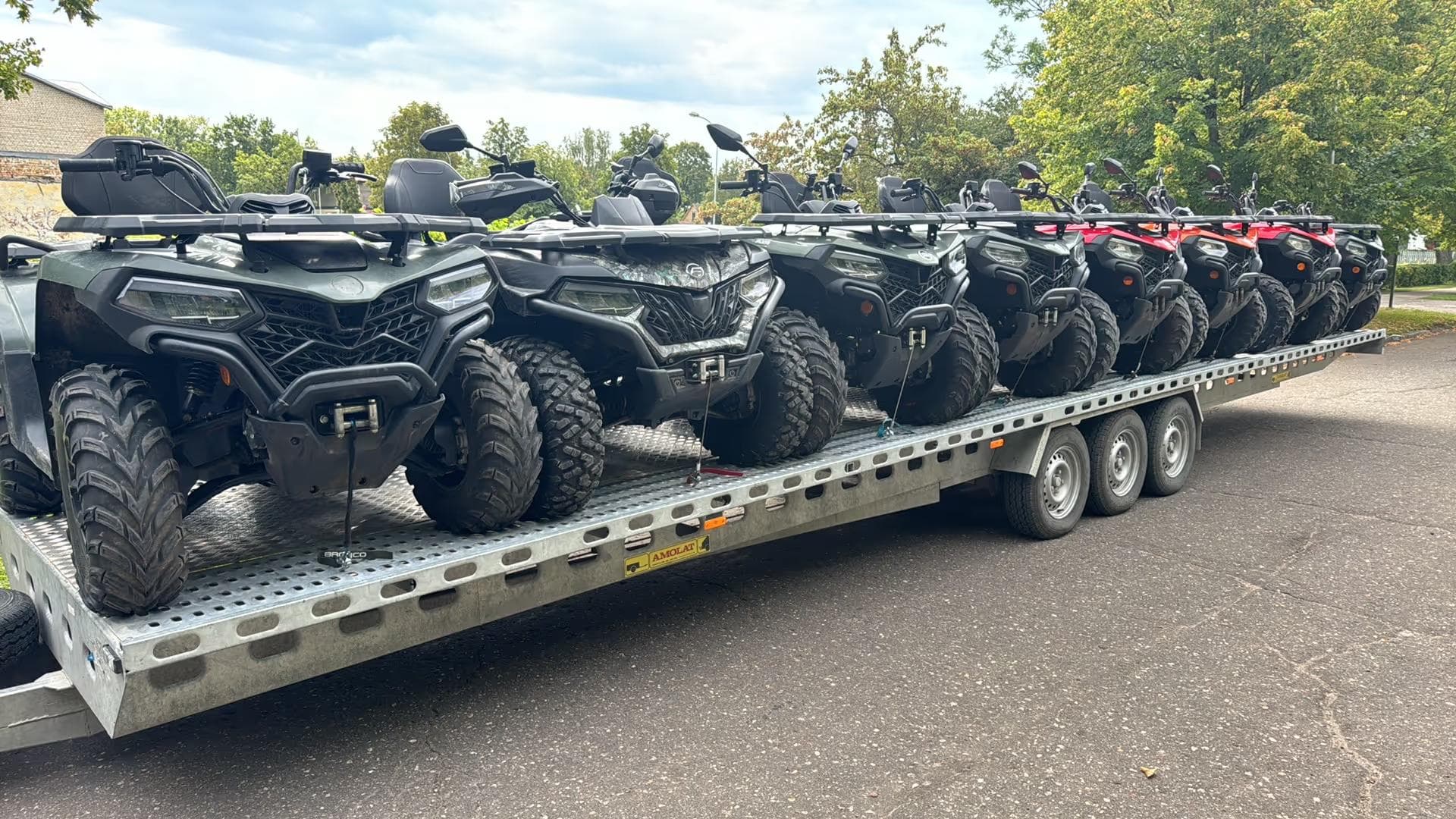 ATV delivery to your chosen location