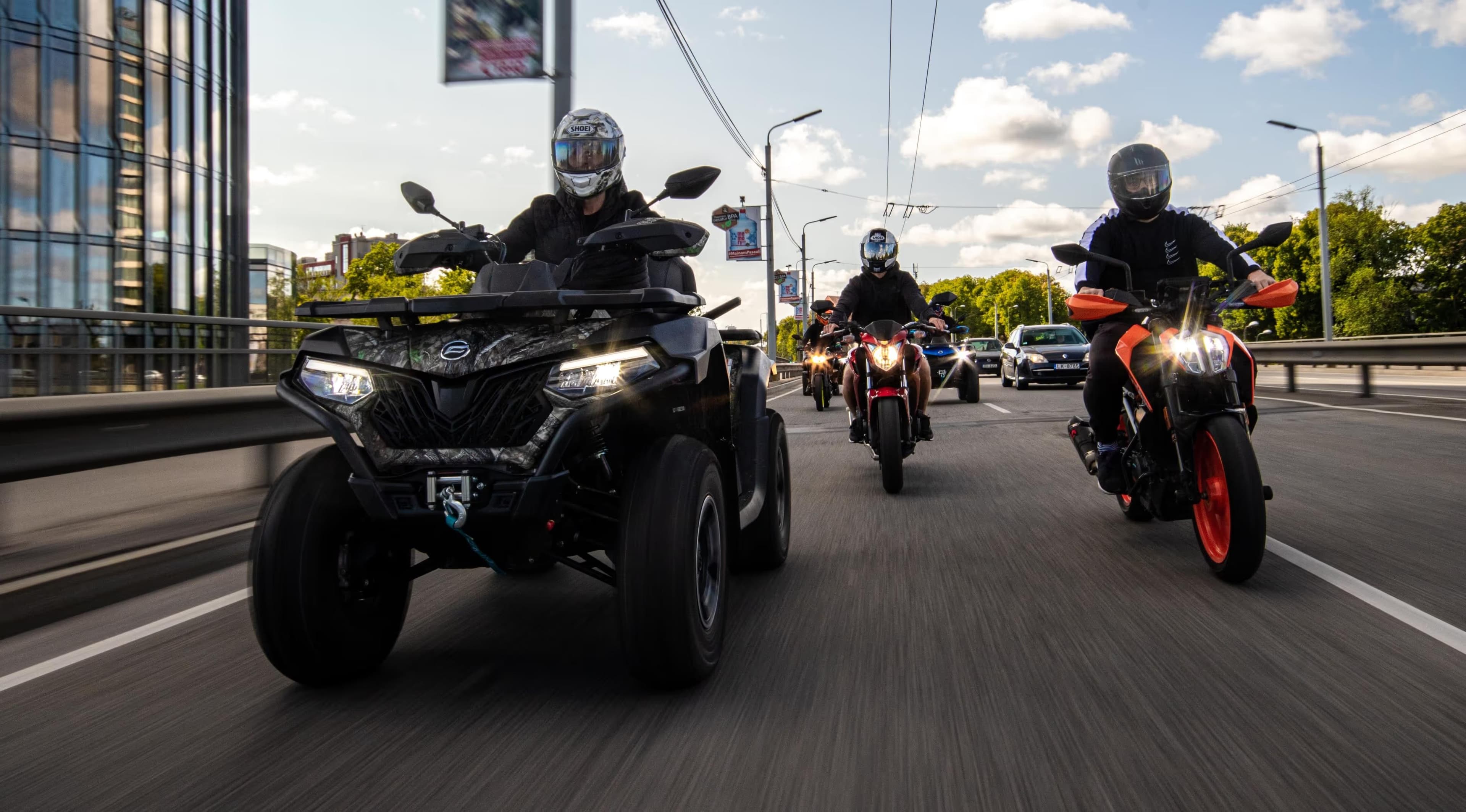 The widest range of rental motorcycles in Latvia