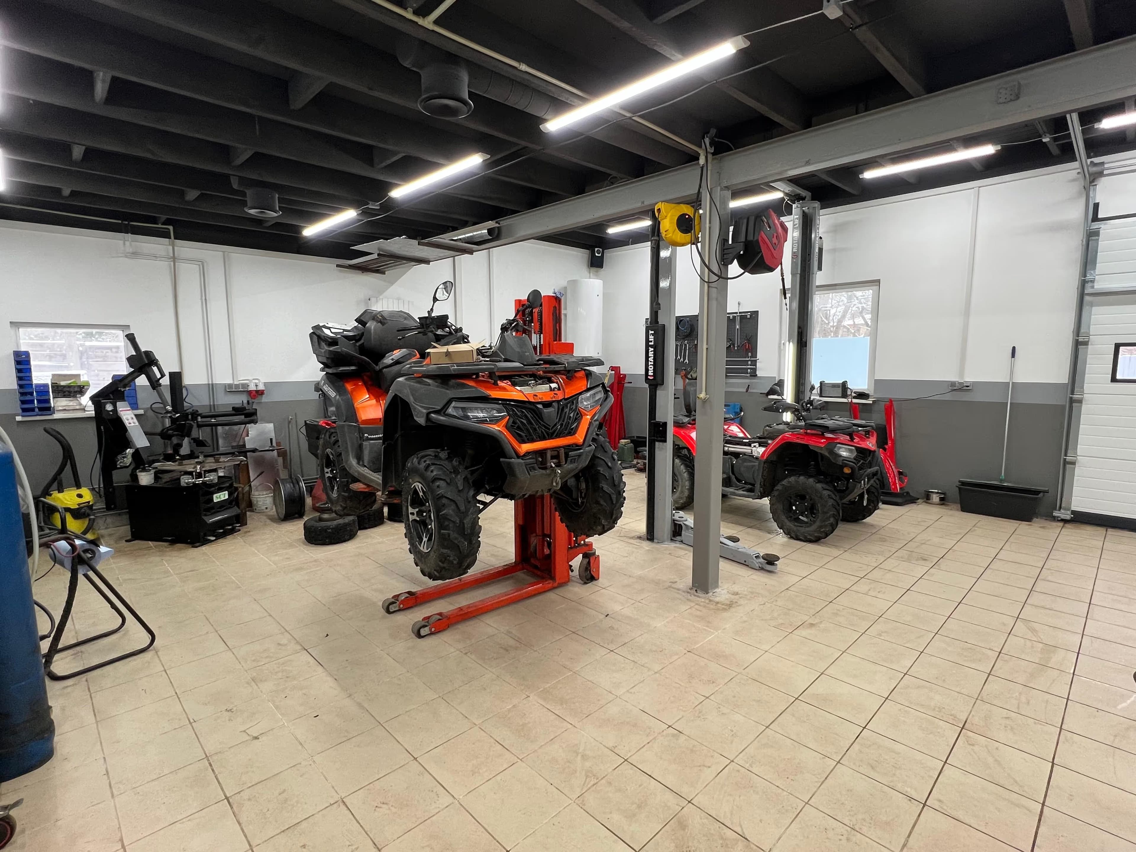 Scooter, motorcycle and ATV service